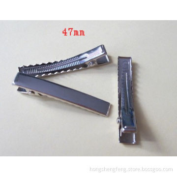 Factory Supply Metal Alligator Square Hair Clip